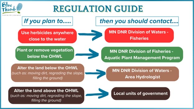 Shoreline regulation guide: who to call for which action on your shore
