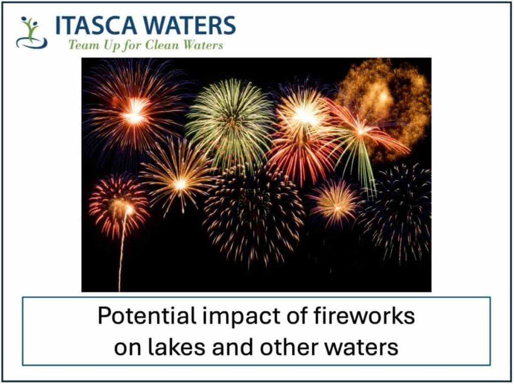 image of ten fireworks exploding in a dark sky