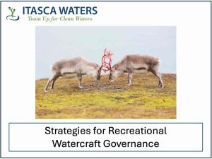 Strategies for Recreational Watercraft Governance - two rams locking horns illustrating competition and conflict