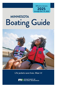 MN DNR Boating Guide cover